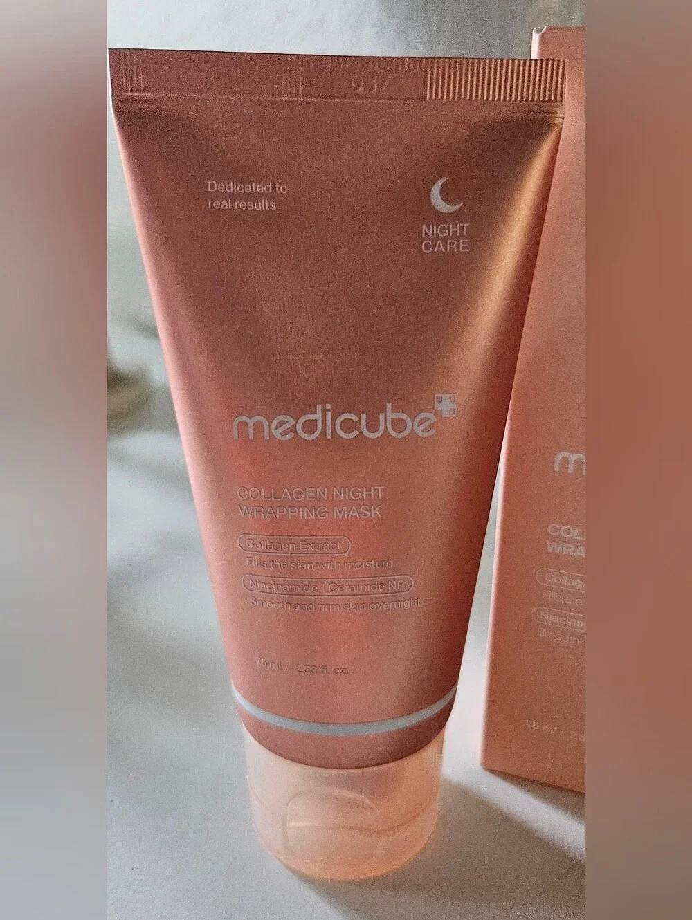 Medicube Collagen Night Wrapping Mask & Collagen Glow Booster Serum